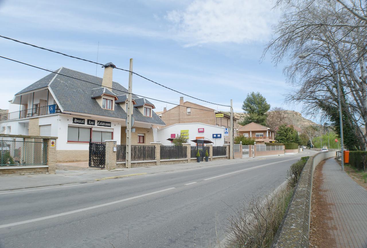 Hostal Los Calatravos Alcañiz エクステリア 写真