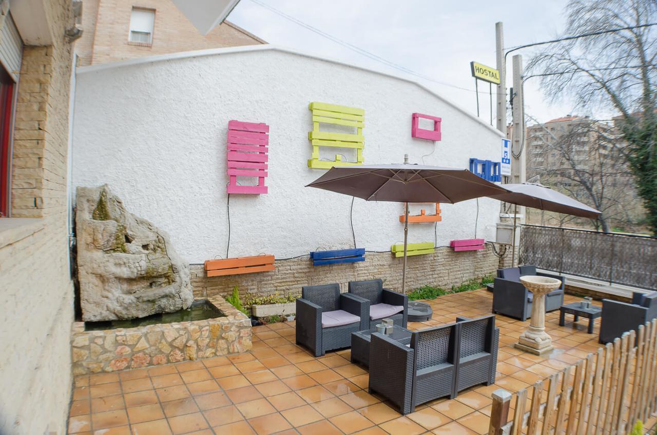 Hostal Los Calatravos Alcañiz エクステリア 写真